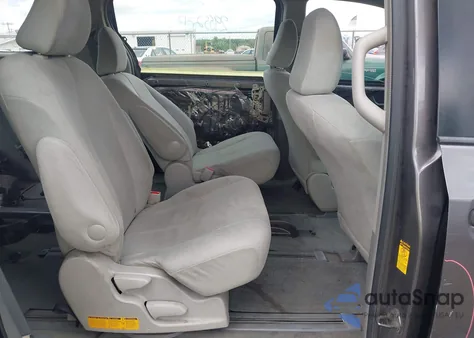 2013 Toyota Sienna L V6 7 Passenger from USA, damaged, VIN 5TDZK3DC8DS304302